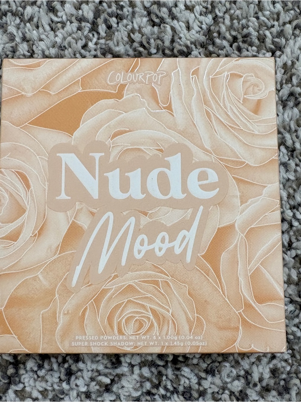 ColourPop Nude Mood Eyeshadow Palette - beige & cream tones